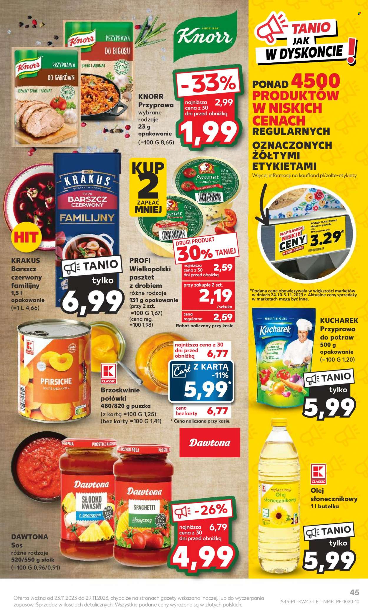 Gazetka Kaufland - 23.11.2023 - 29.11.2023. Strona 45