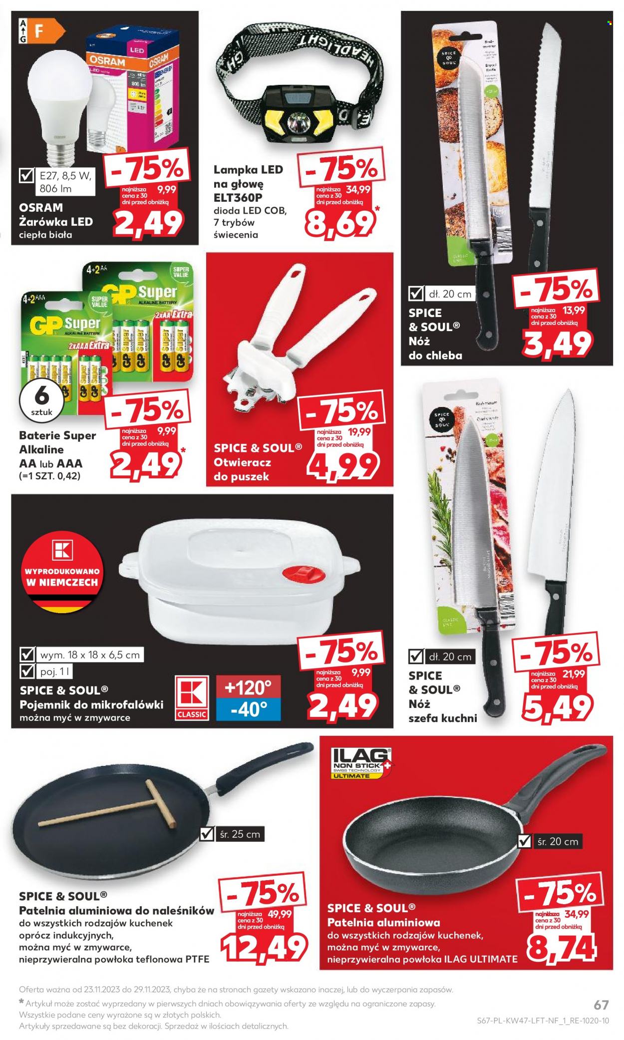 Gazetka Kaufland - 23.11.2023 - 29.11.2023. Strona 67