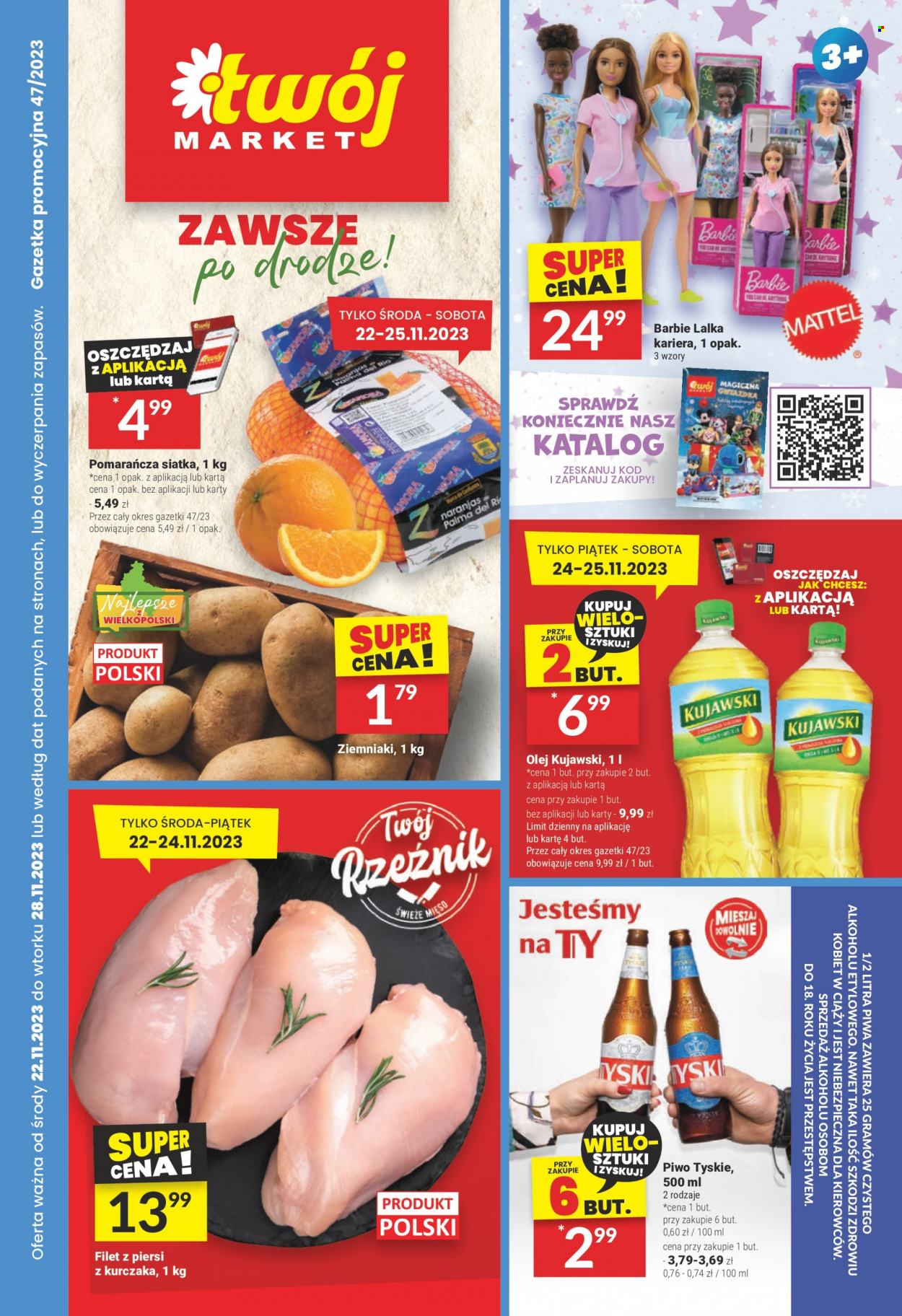 Gazetka Twój Market - 22.11.2023 - 28.11.2023. Strona 1