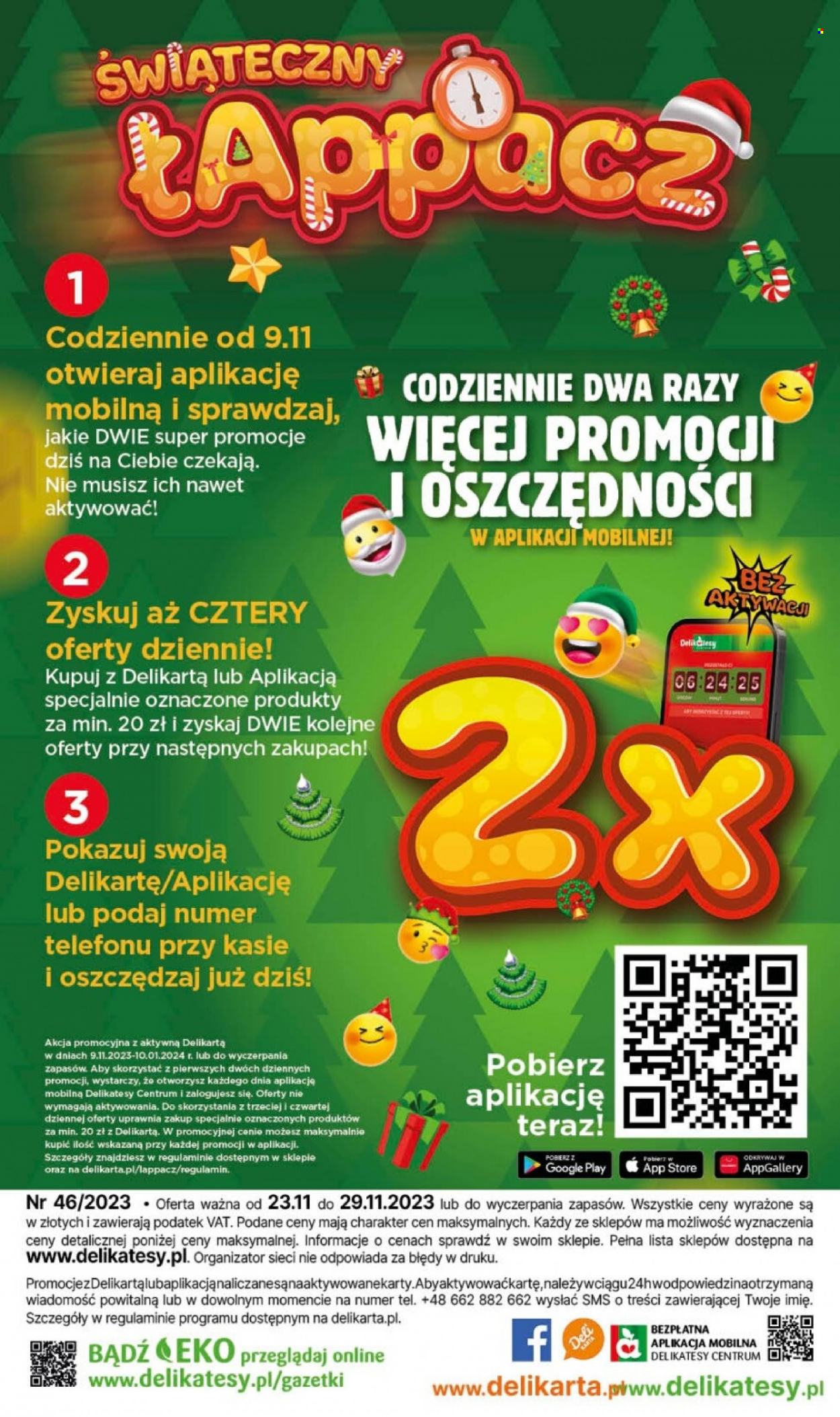 Gazetka Delikatesy Centrum - 23.11.2023 - 29.11.2023. Strona 54