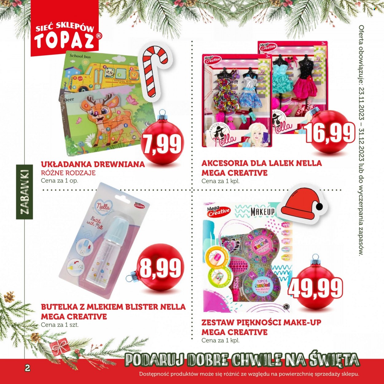 Gazetka Topaz - 23.11.2023 - 31.12.2023. Strona 2
