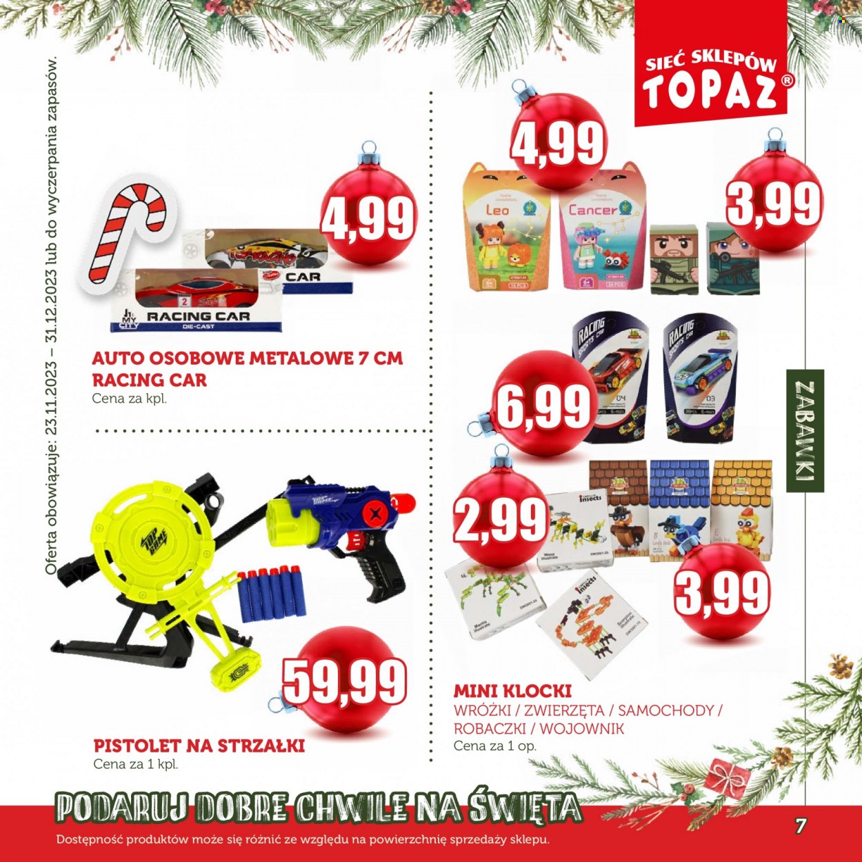 Gazetka Topaz - 23.11.2023 - 31.12.2023. Strona 7