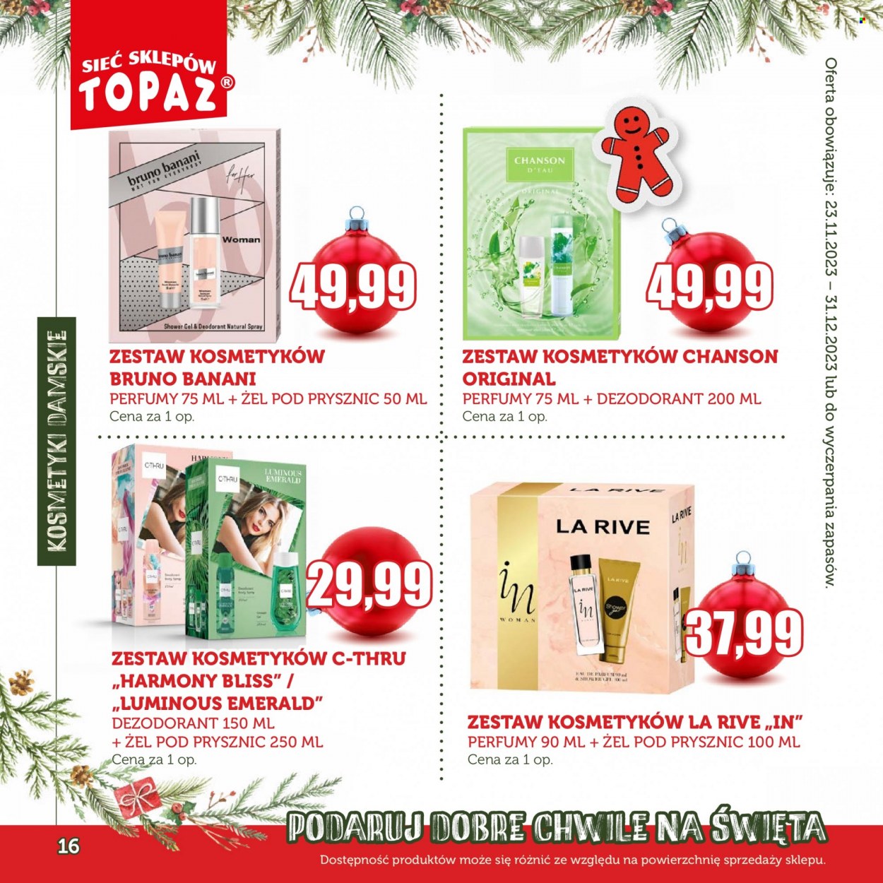 Gazetka Topaz - 23.11.2023 - 31.12.2023. Strona 16