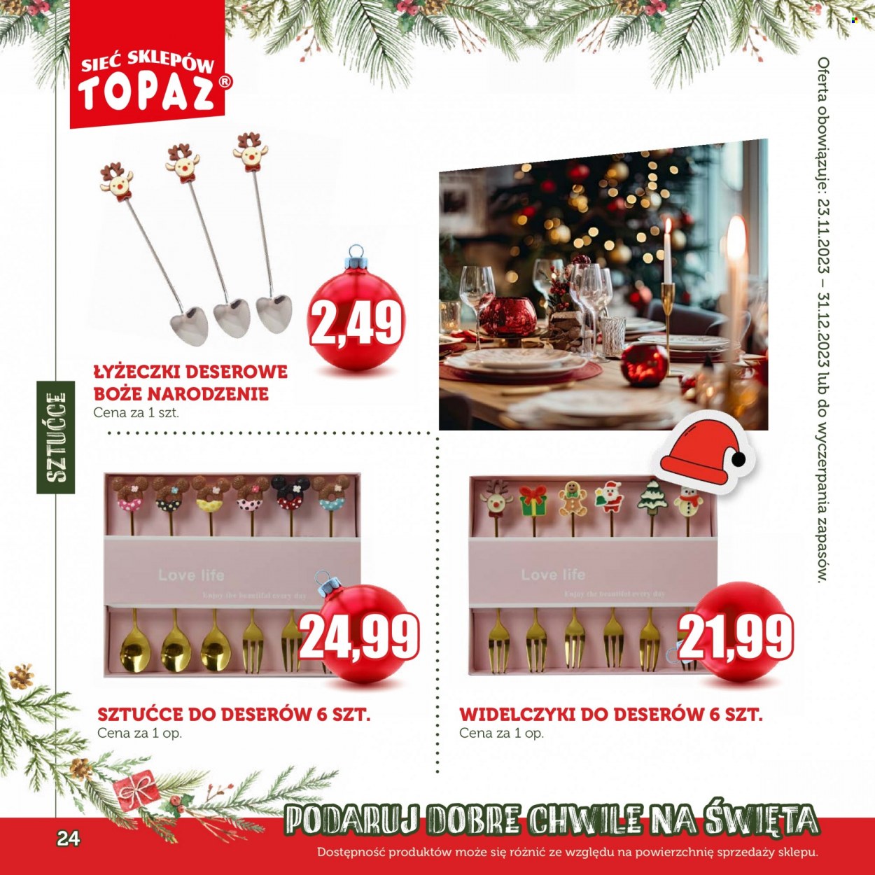 Gazetka Topaz - 23.11.2023 - 31.12.2023. Strona 24