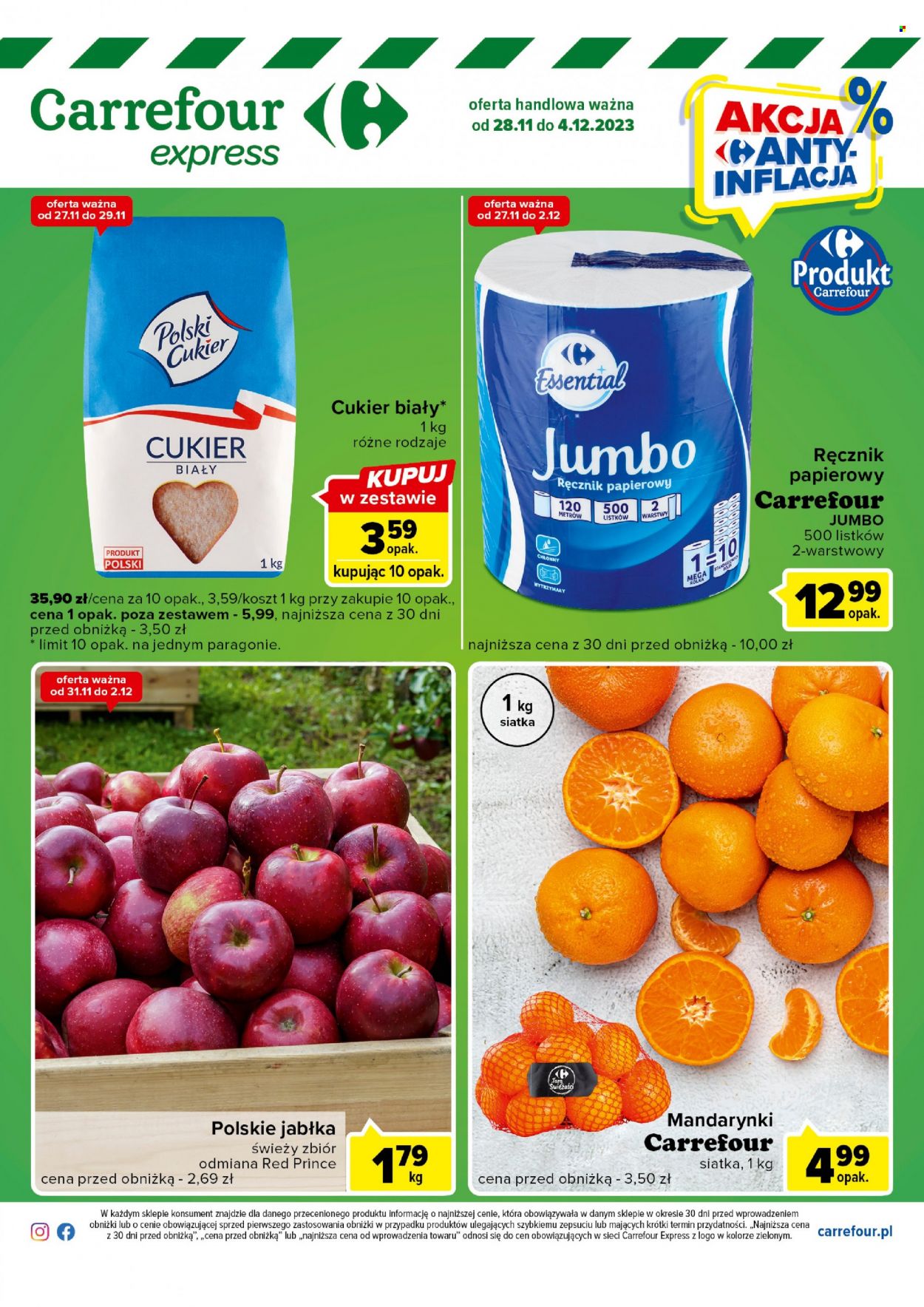 Gazetka Carrefour - 28.11.2023 - 4.12.2023. Strona 1