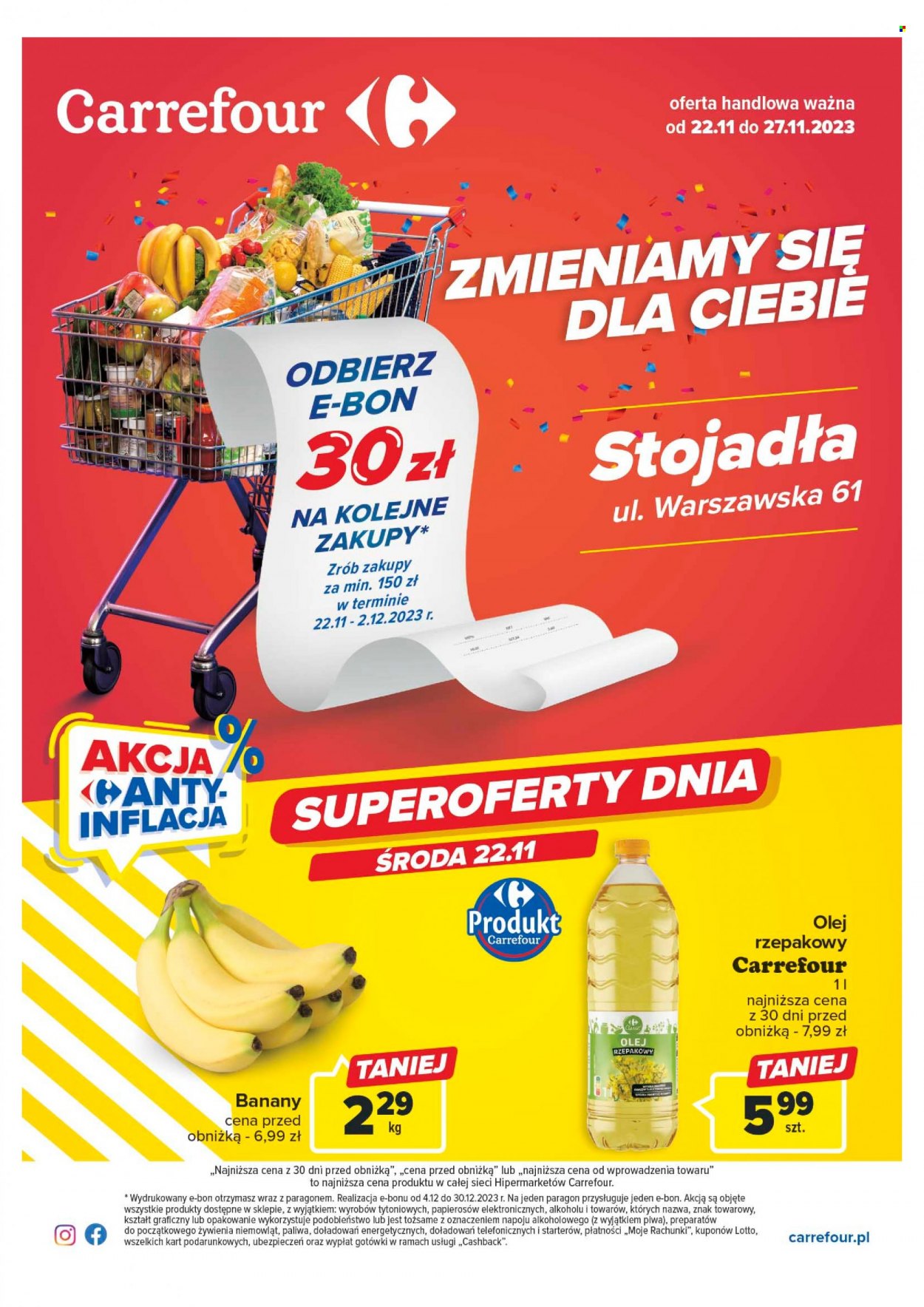 Gazetka Carrefour - 22.11.2023 - 27.11.2023. Strona 1