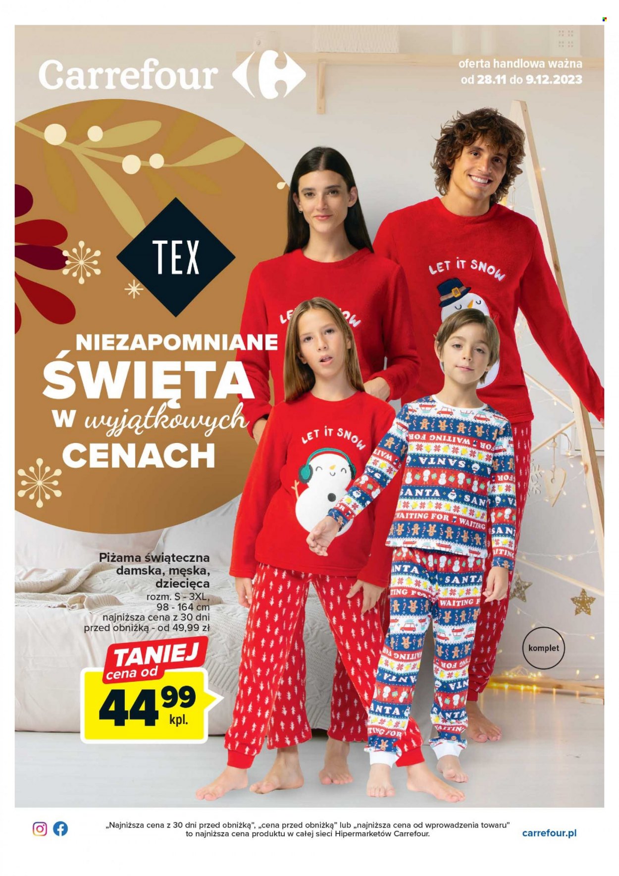 Gazetka Carrefour - 28.11.2023 - 9.12.2023. Strona 1