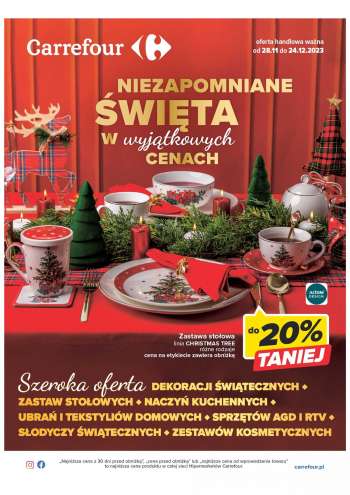Gazetka Carrefour - 28.11.2023 - 24.12.2023.