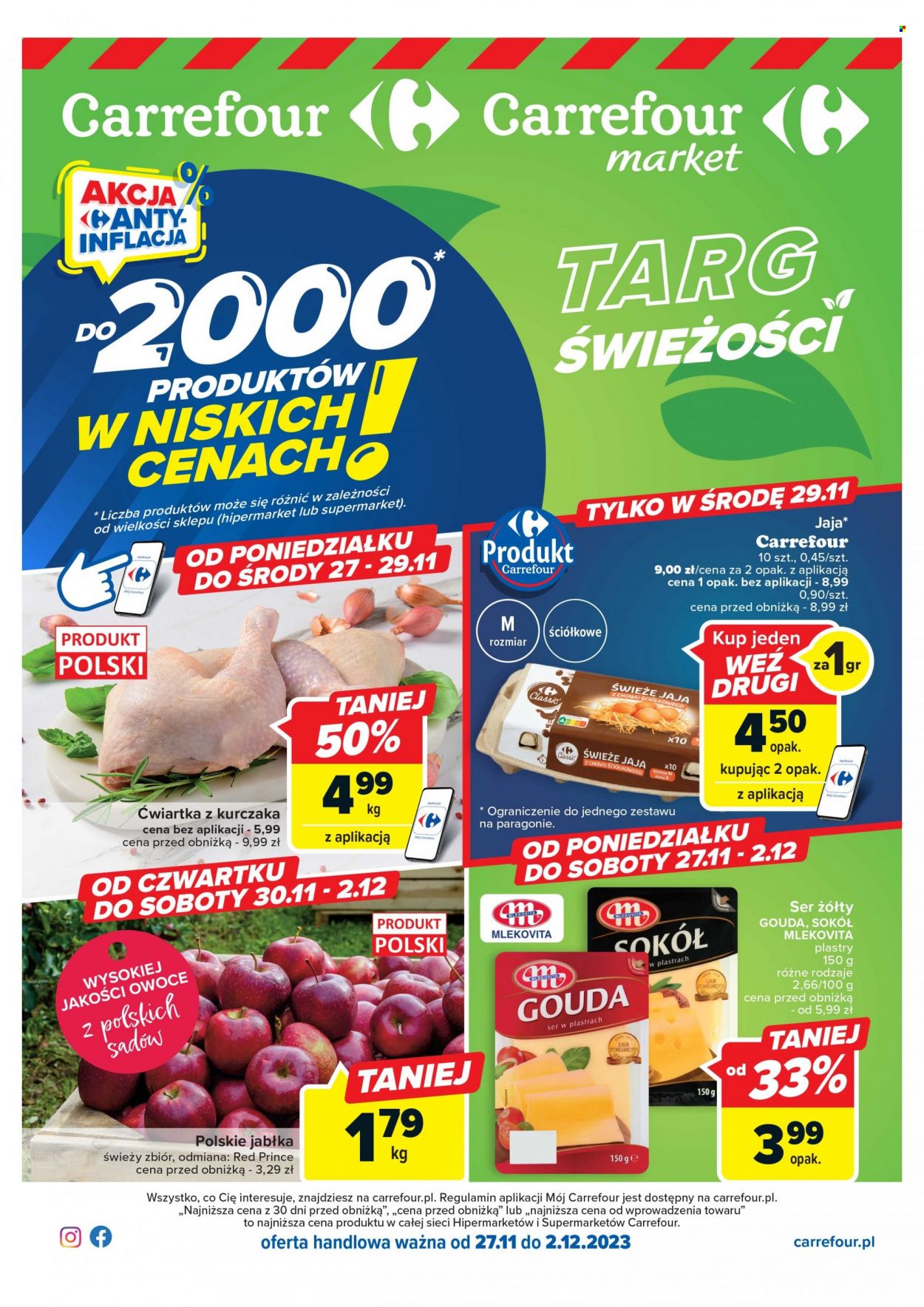 Gazetka Carrefour - 27.11.2023 - 2.12.2023. Strona 1