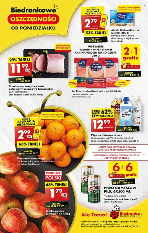 Gazetka Biedronka - 27.11.2023 - 2.12.2023. Strona 1