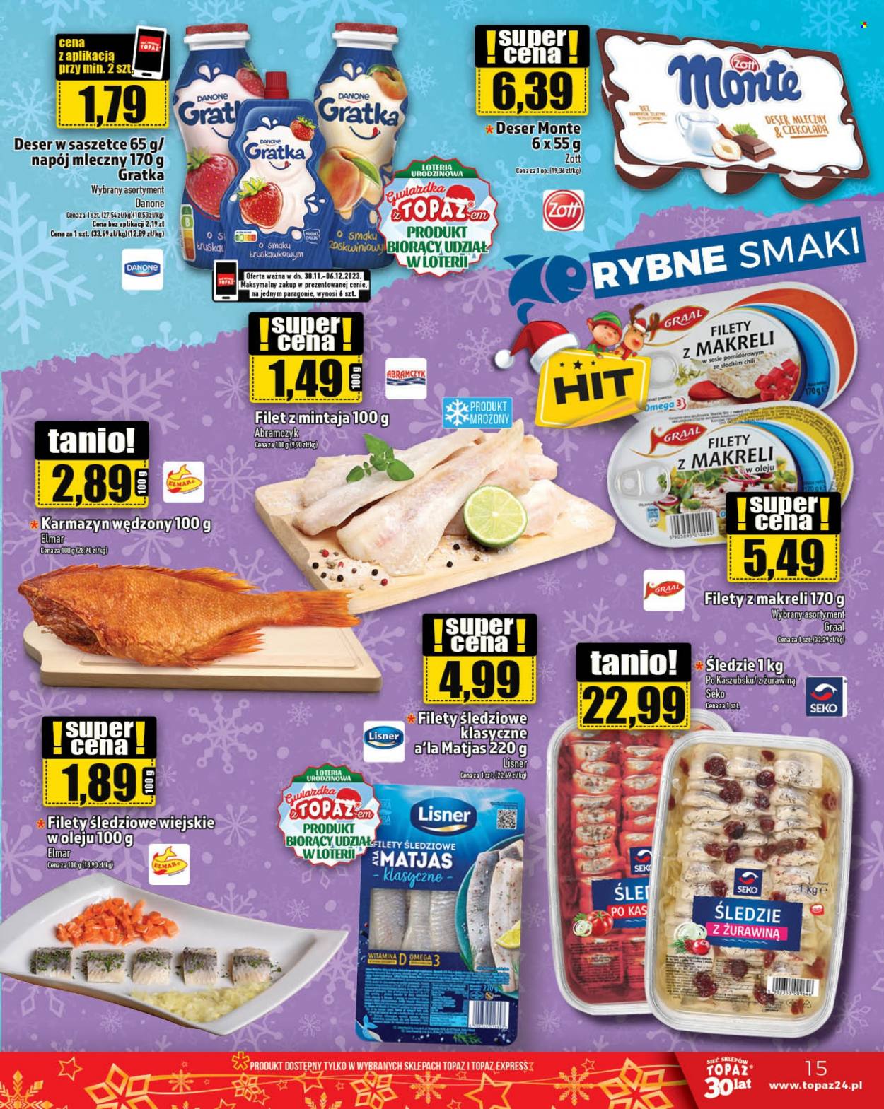 Gazetka Topaz - 30.11.2023 - 6.12.2023. Strona 15