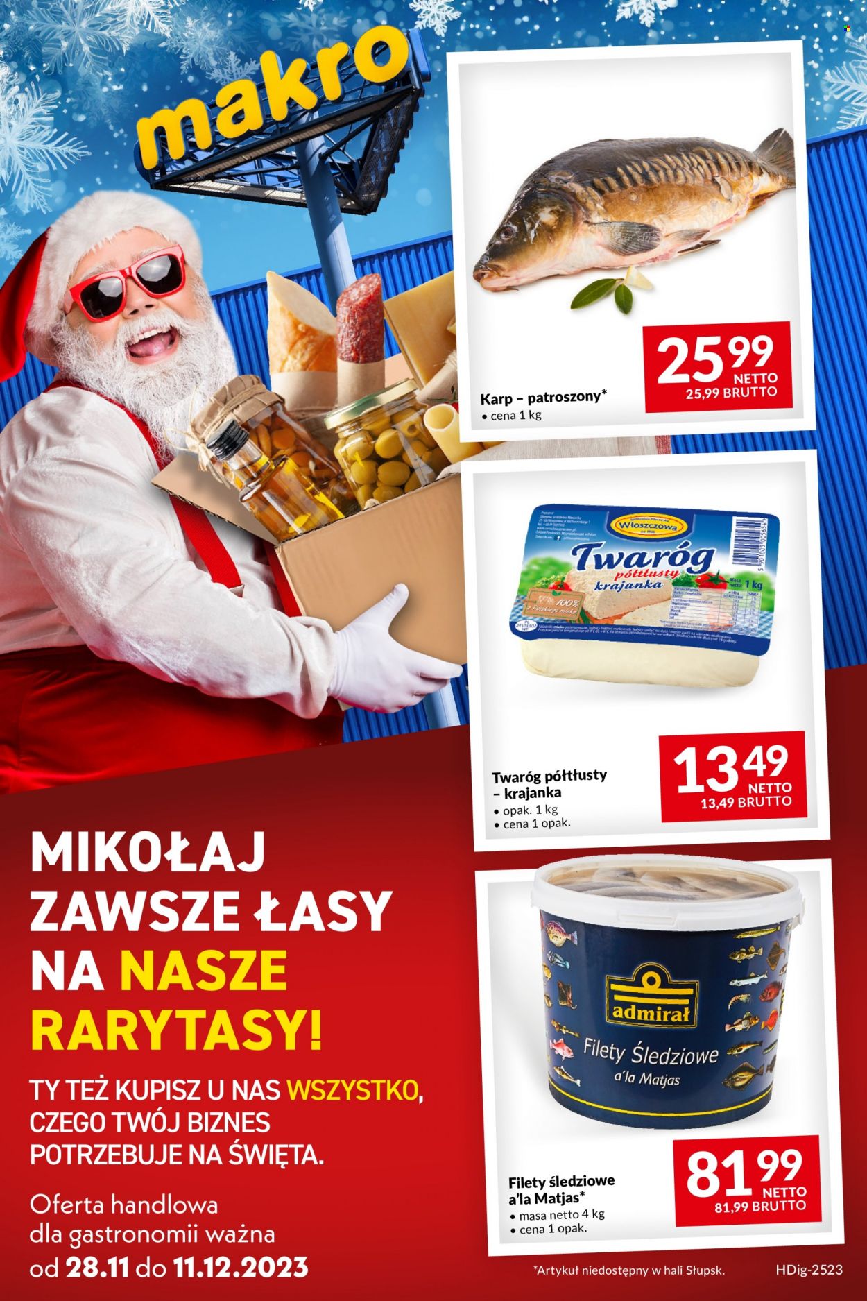 Gazetka Makro - 28.11.2023 - 11.12.2023. Strona 1