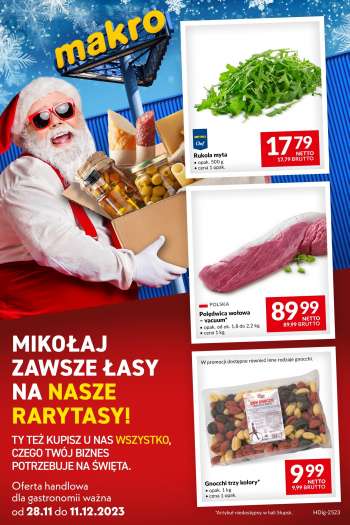 Gazetka Makro - 28.11.2023 - 11.12.2023.