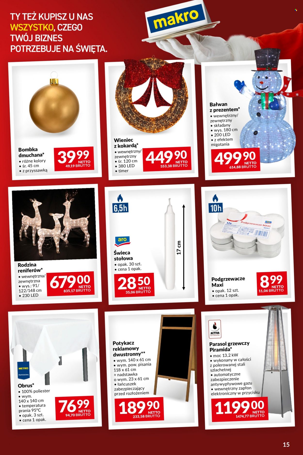 Gazetka Makro - 28.11.2023 - 11.12.2023. Strona 15