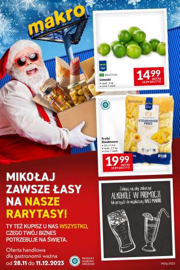 Gazetka Makro - 28.11.2023 - 11.12.2023.