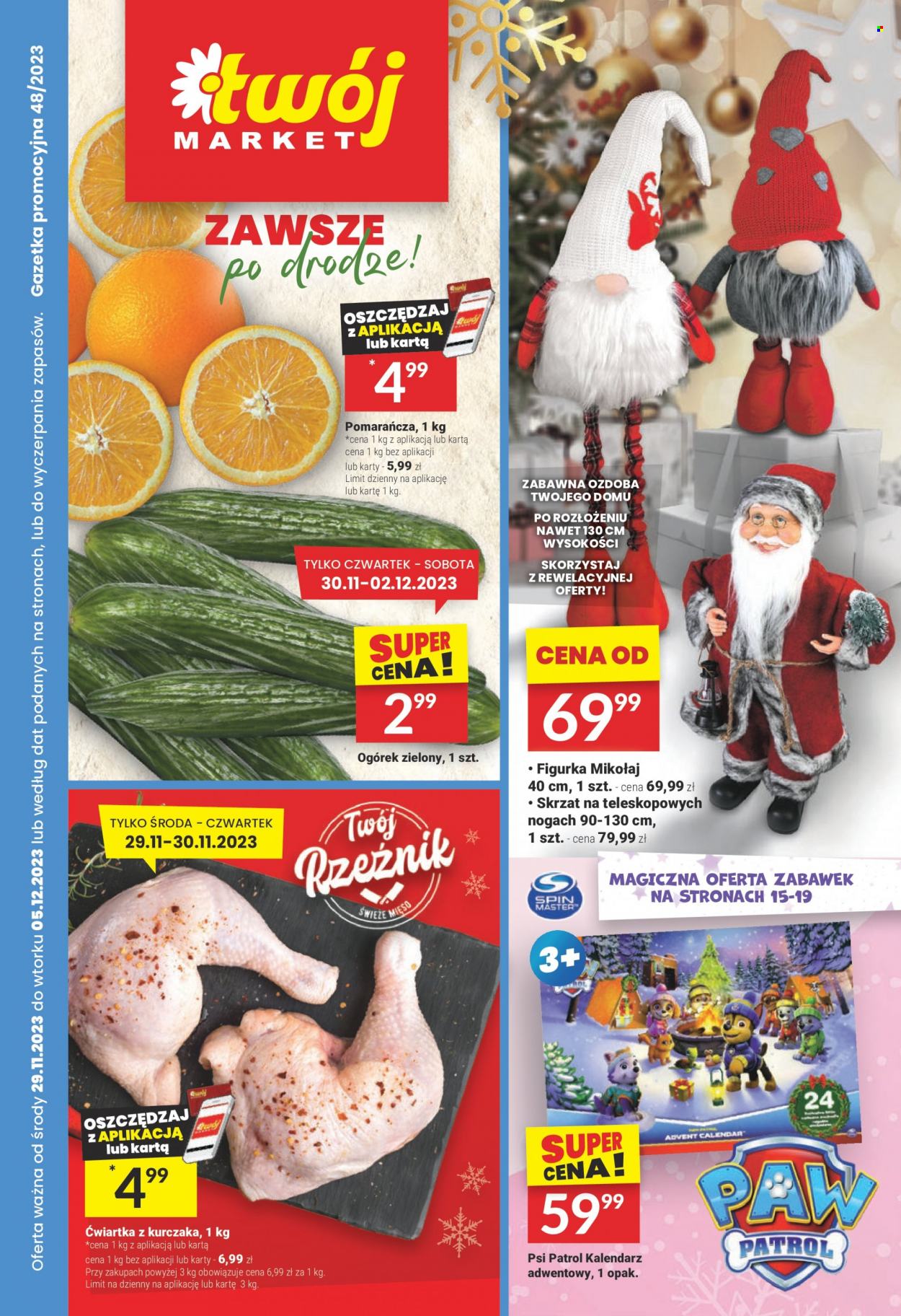 Gazetka Twój Market - 29.11.2023 - 5.12.2023. Strona 1