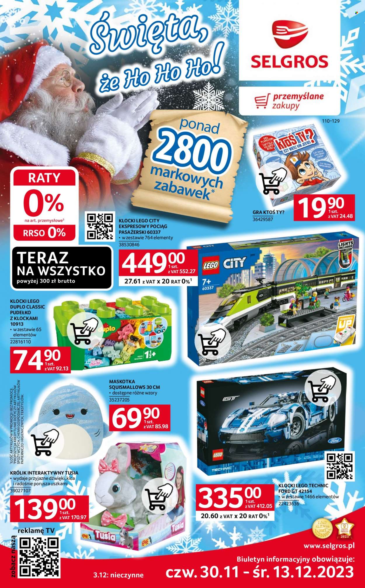 Gazetka Selgros - 30.11.2023 - 13.12.2023. Strona 1