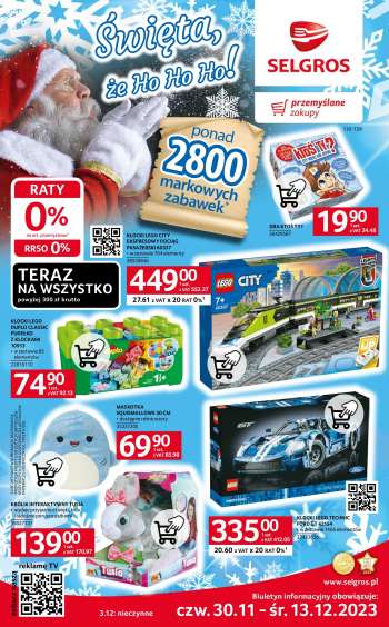 Gazetka Selgros - 30.11.2023 - 13.12.2023.