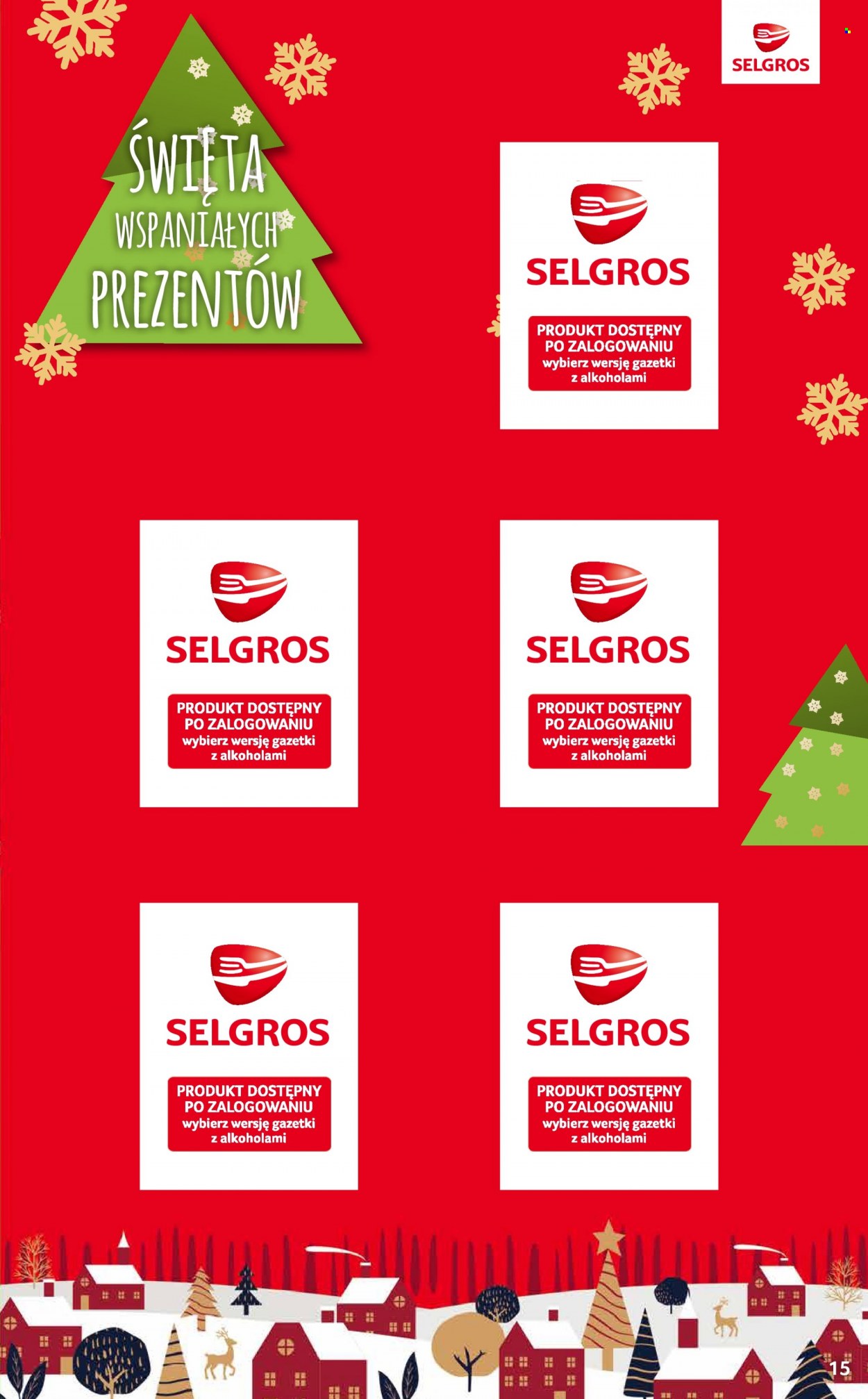 Gazetka Selgros - 30.11.2023 - 13.12.2023. Strona 15