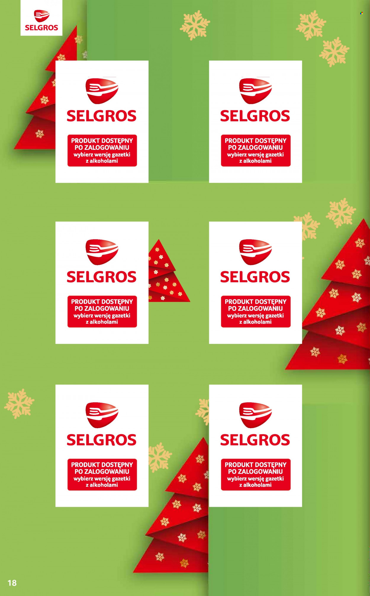 Gazetka Selgros - 30.11.2023 - 13.12.2023. Strona 18