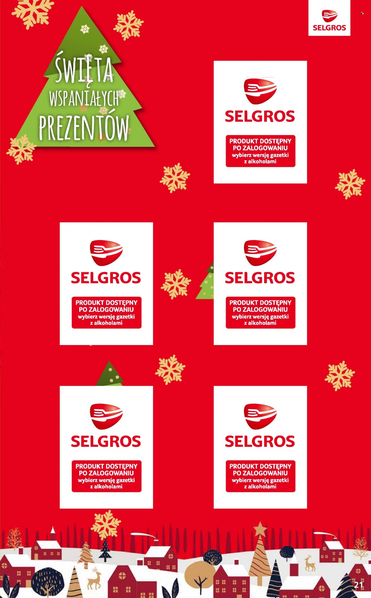 Gazetka Selgros - 30.11.2023 - 13.12.2023. Strona 21