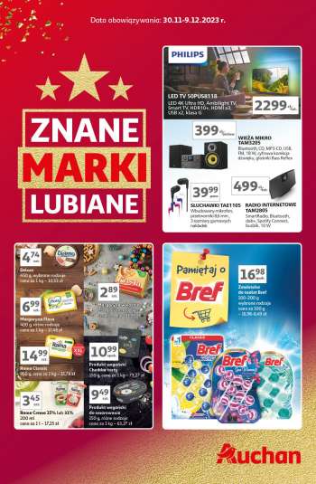 Gazetka Auchan - 30.11.2023 - 9.12.2023.