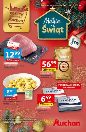 Gazetka Auchan - 30.11.2023 - 6.12.2023.