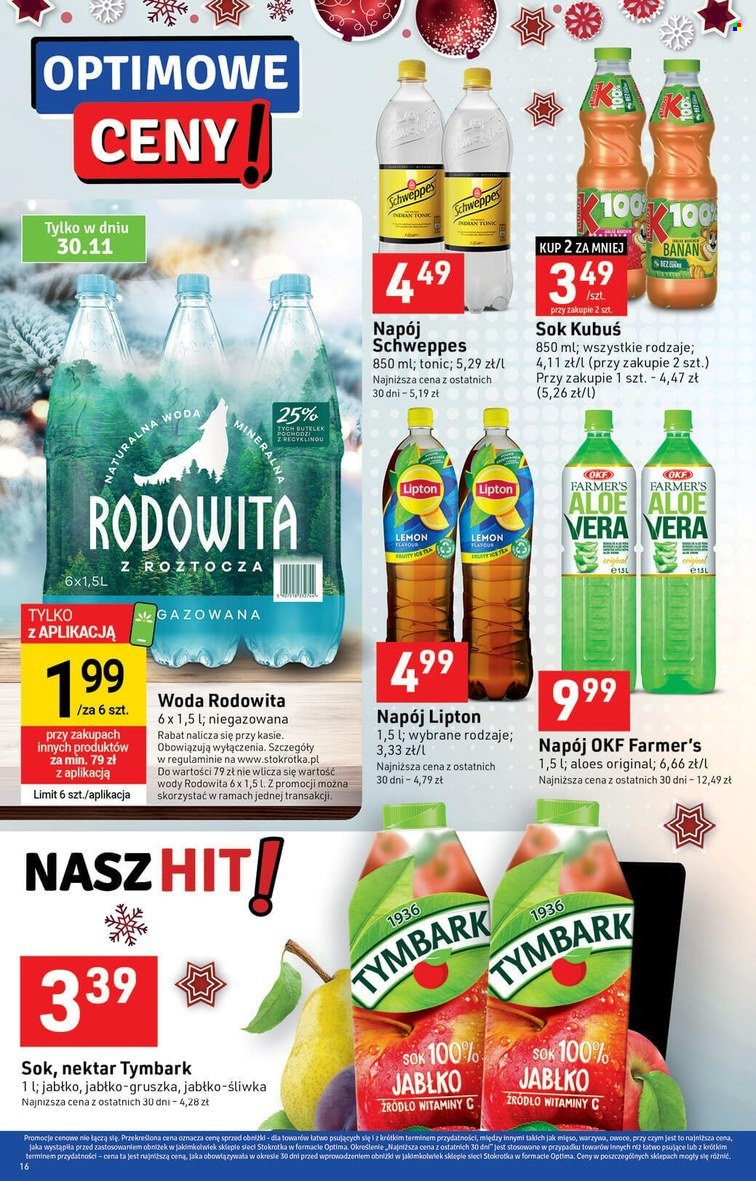 Gazetka Stokrotka Optima - 30.11.2023 - 6.12.2023. Strona 16
