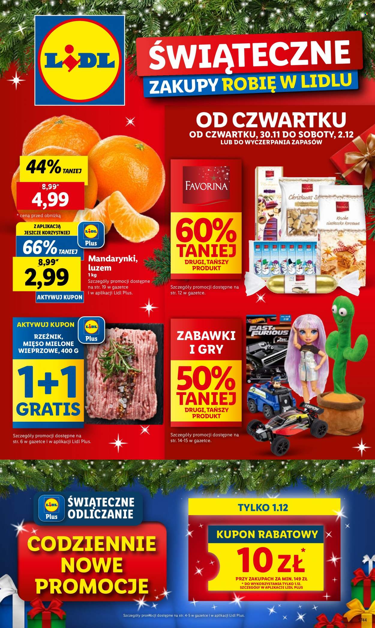 Gazetka Lidl - 30.11.2023 - 2.12.2023. Strona 1