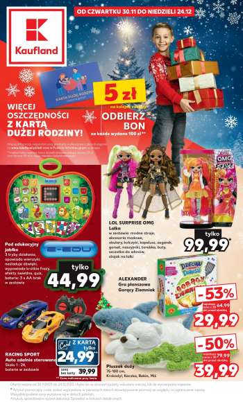 Gazetka Kaufland - 30.11.2023 - 24.12.2023.