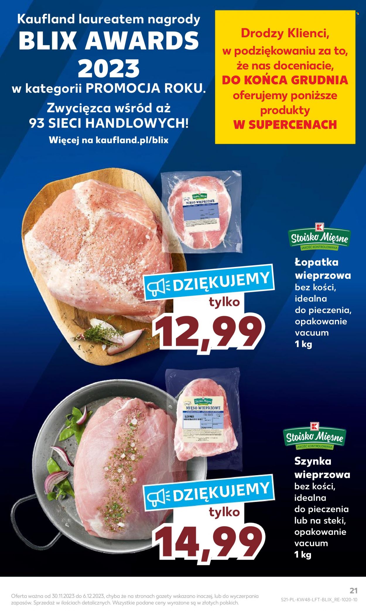 Gazetka Kaufland - 30.11.2023 - 6.12.2023. Strona 21