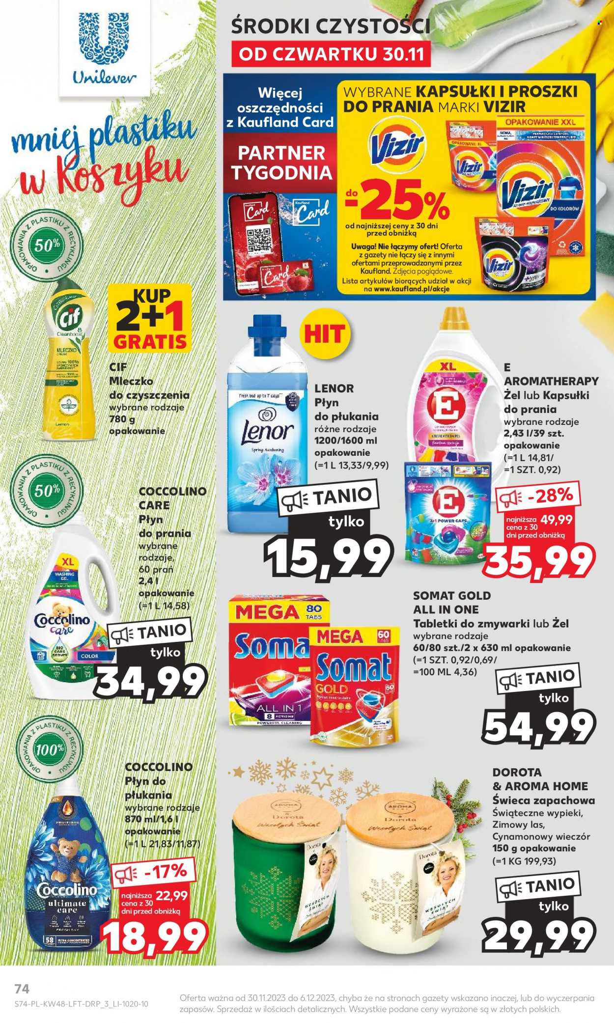 Gazetka Kaufland - 30.11.2023 - 6.12.2023. Strona 74