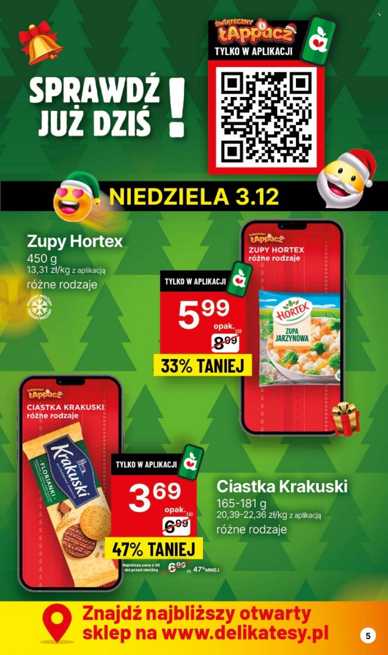 Gazetka Delikatesy Centrum - 30.11.2023 - 6.12.2023. Strona 5