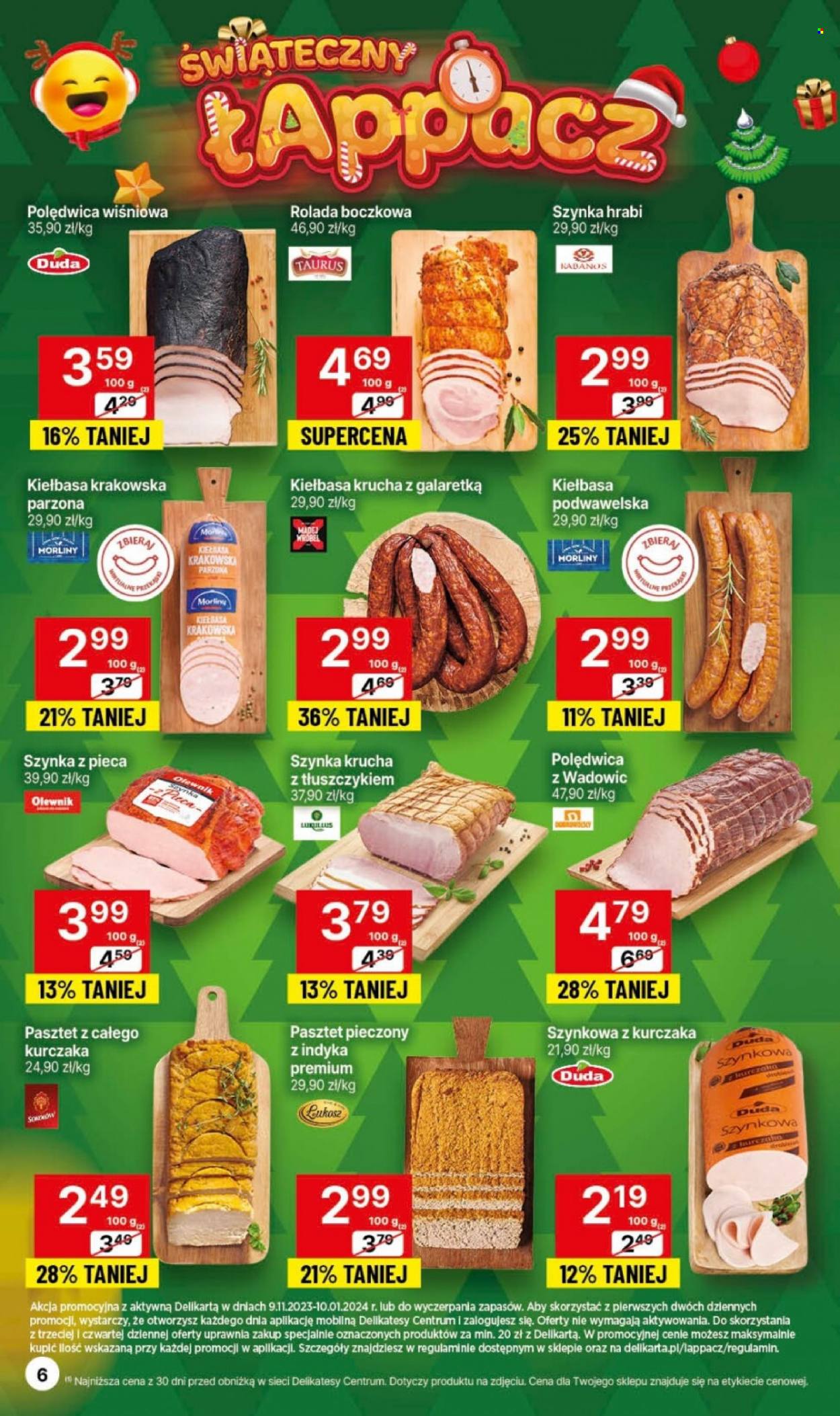 Gazetka Delikatesy Centrum - 30.11.2023 - 6.12.2023. Strona 6