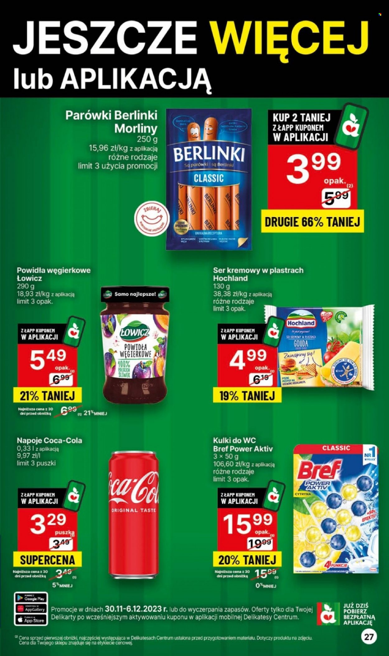 Gazetka Delikatesy Centrum - 30.11.2023 - 6.12.2023. Strona 27