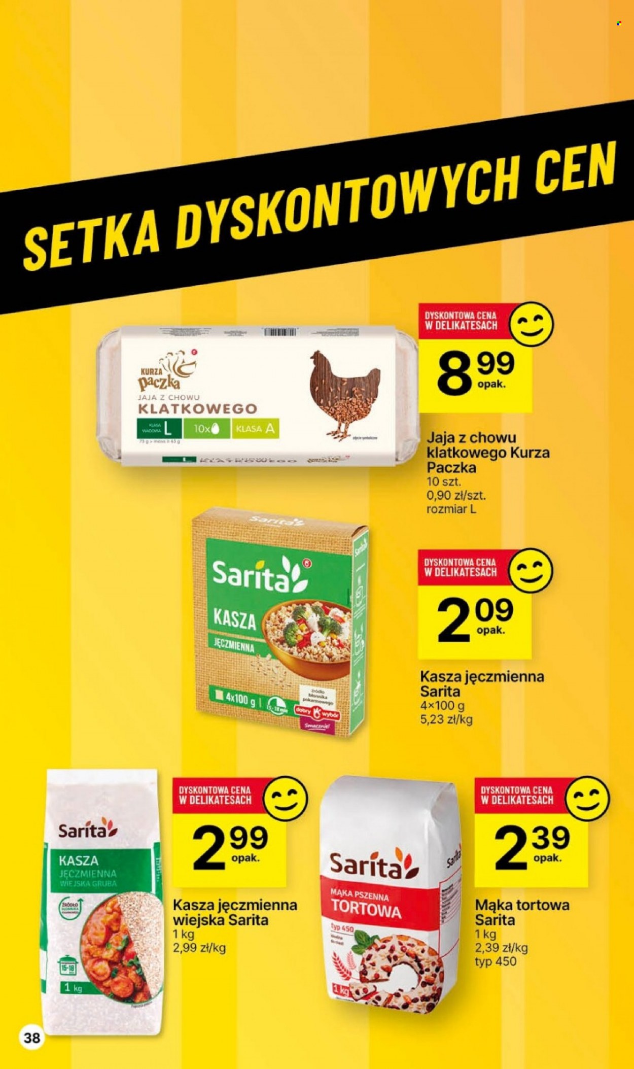 Gazetka Delikatesy Centrum - 30.11.2023 - 6.12.2023. Strona 38