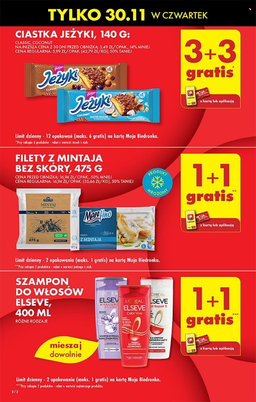 Gazetka Biedronka - 30.11.2023 - 6.12.2023. Strona 2