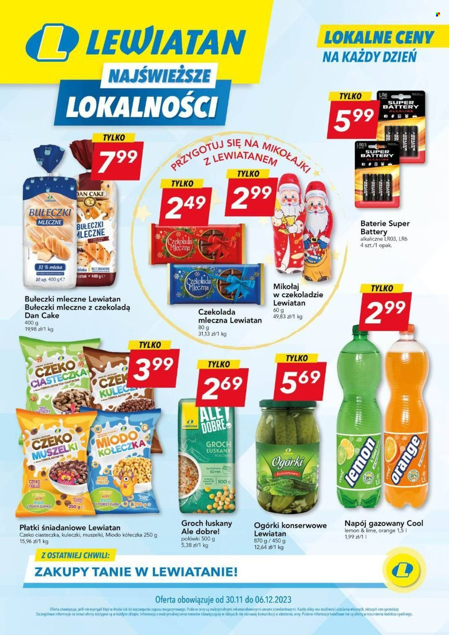 Gazetka Lewiatan - 30.11.2023 - 6.12.2023. Strona 1