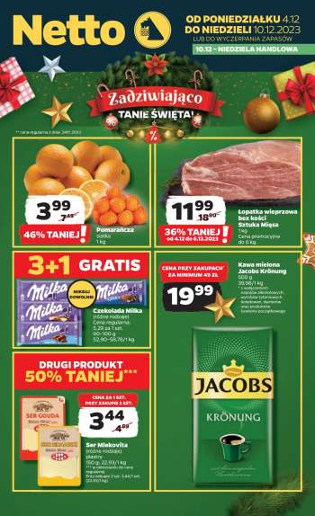 Gazetka Netto - 4.12.2023 - 10.12.2023.
