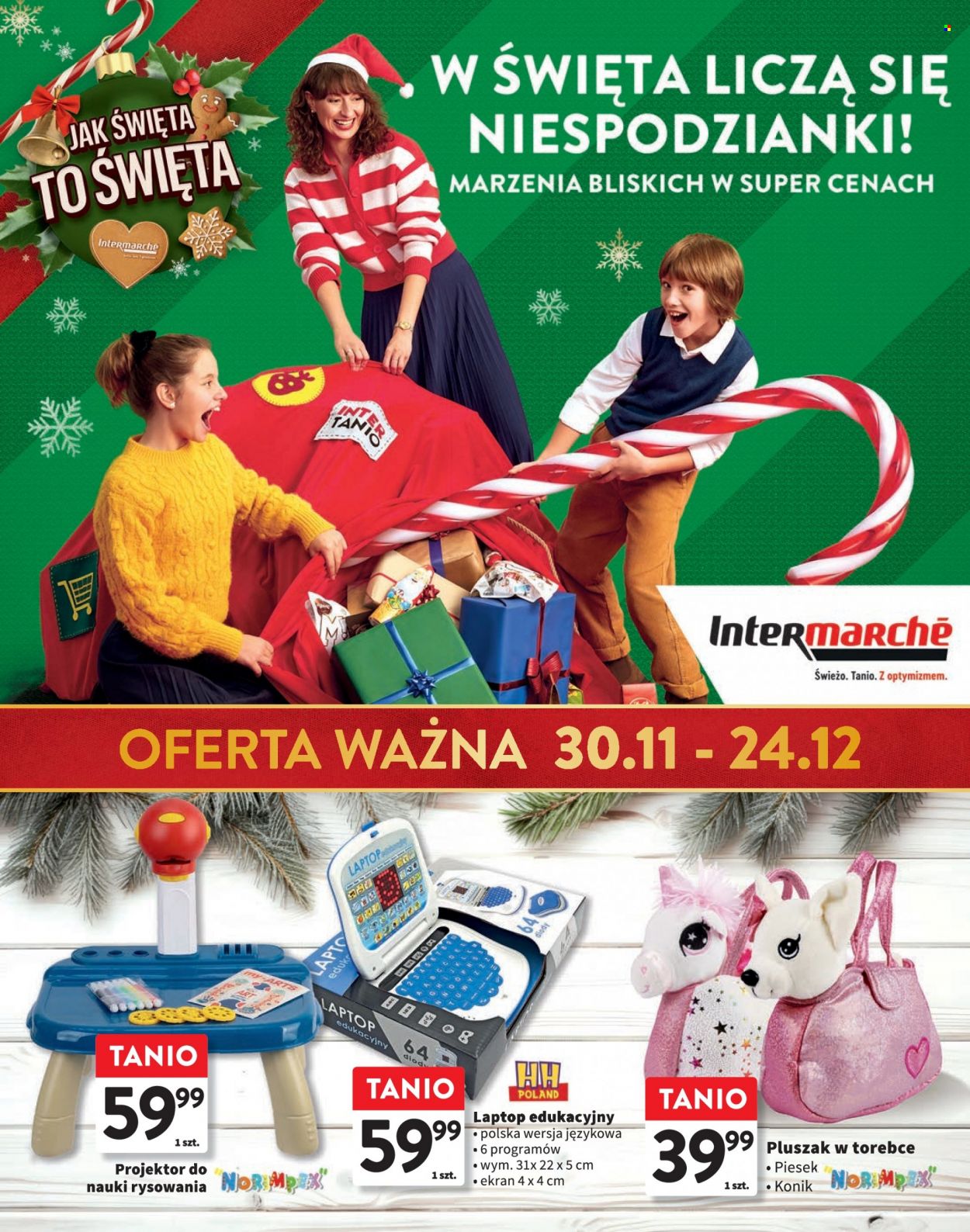 Gazetka Intermarché - 30.11.2023 - 24.12.2023. Strona 1
