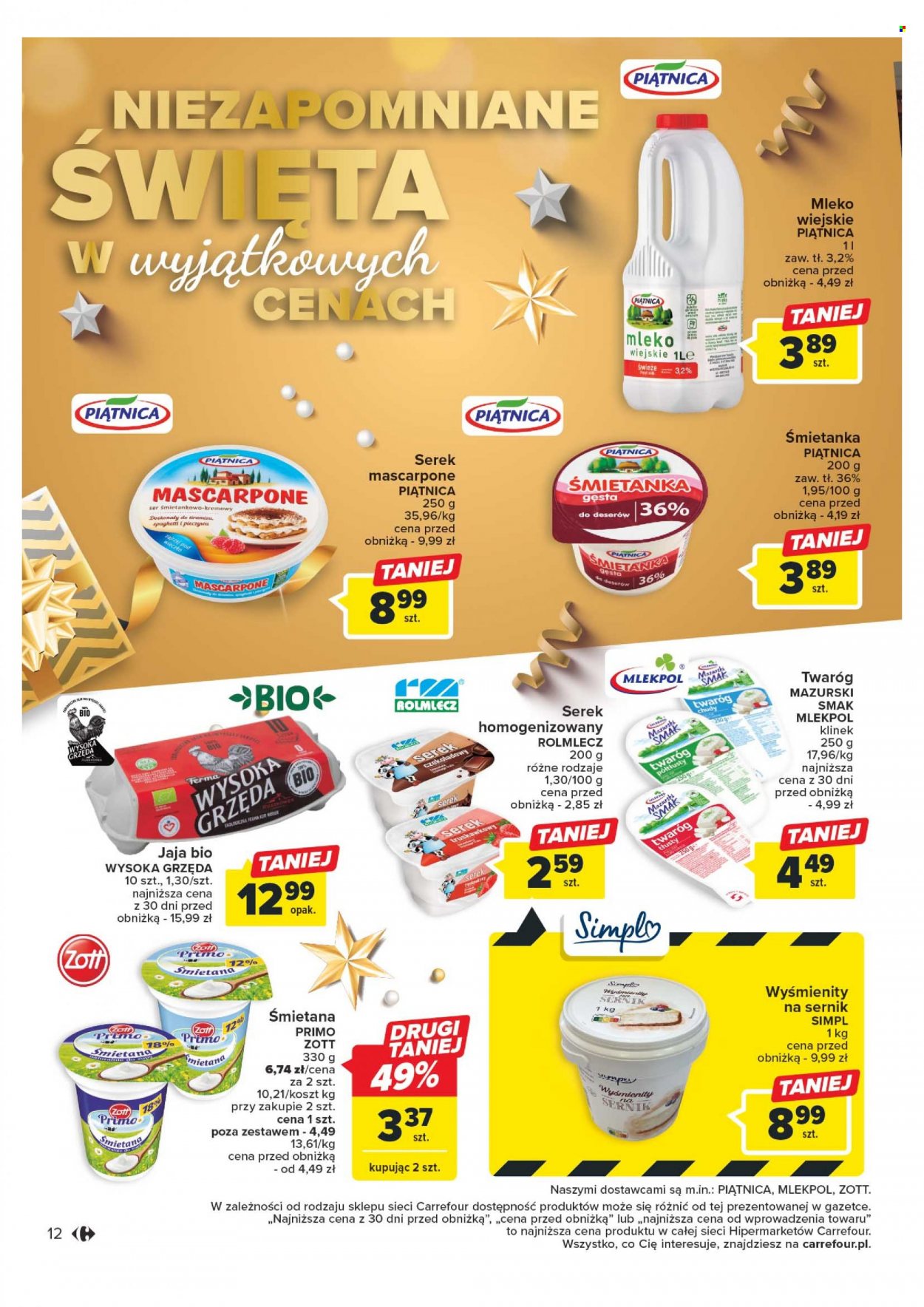 Gazetka Carrefour - 5.12.2023 - 10.12.2023. Strona 12
