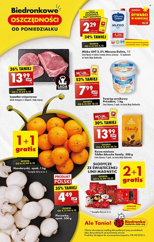 Gazetka Biedronka - 4.12.2023 - 10.12.2023. Strona 1