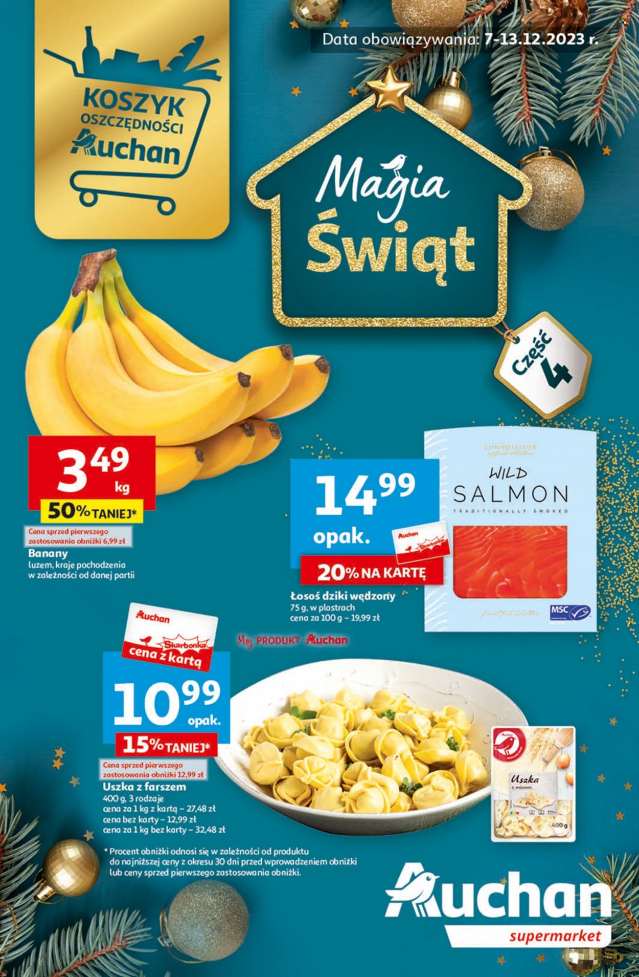 Gazetka Auchan - 7.12.2023 - 13.12.2023. Strona 1