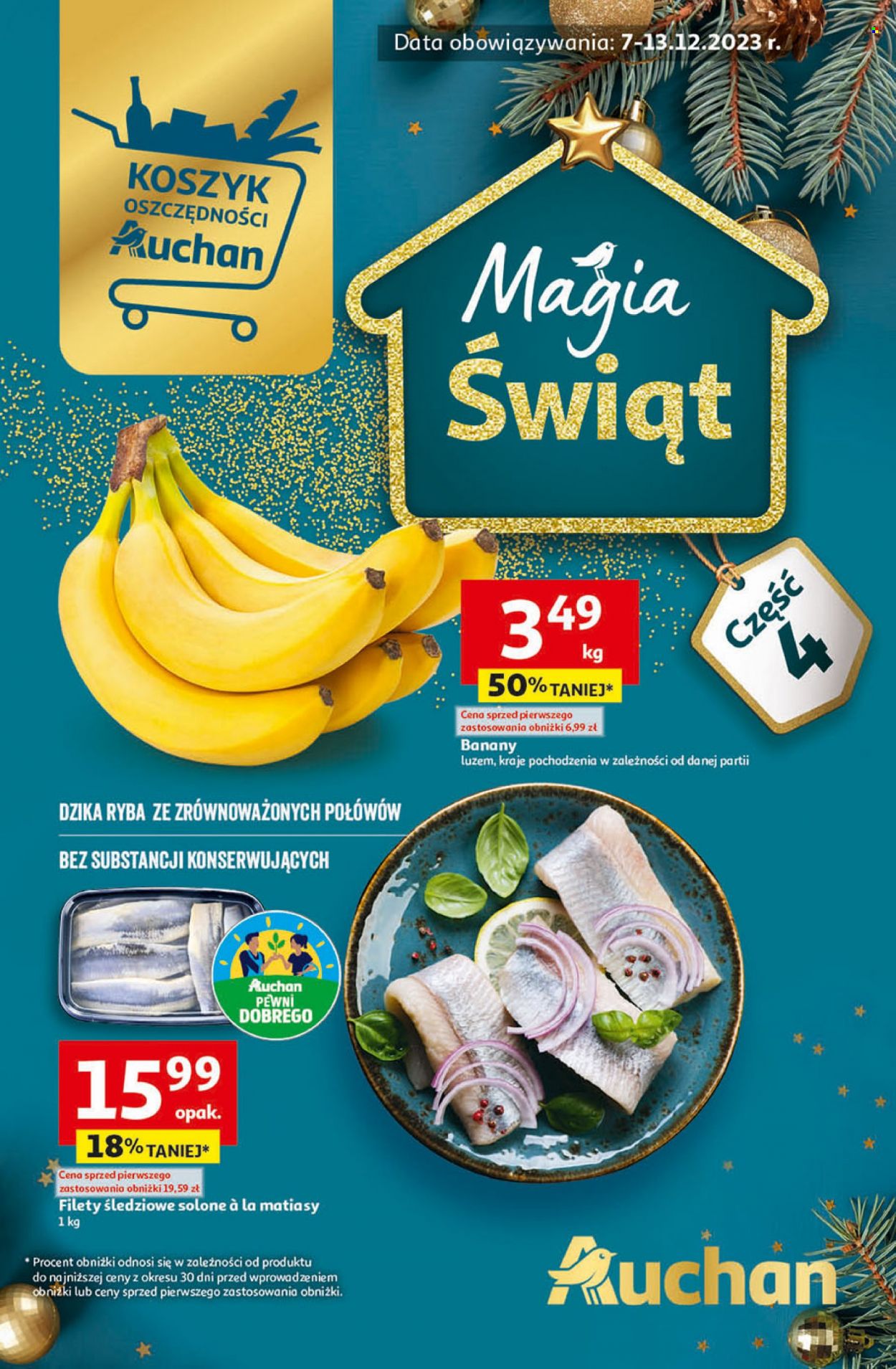 Gazetka Auchan - 7.12.2023 - 13.12.2023. Strona 1