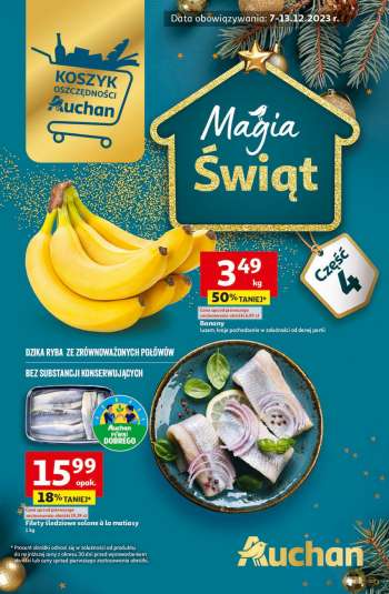Gazetka Auchan - 7.12.2023 - 13.12.2023.