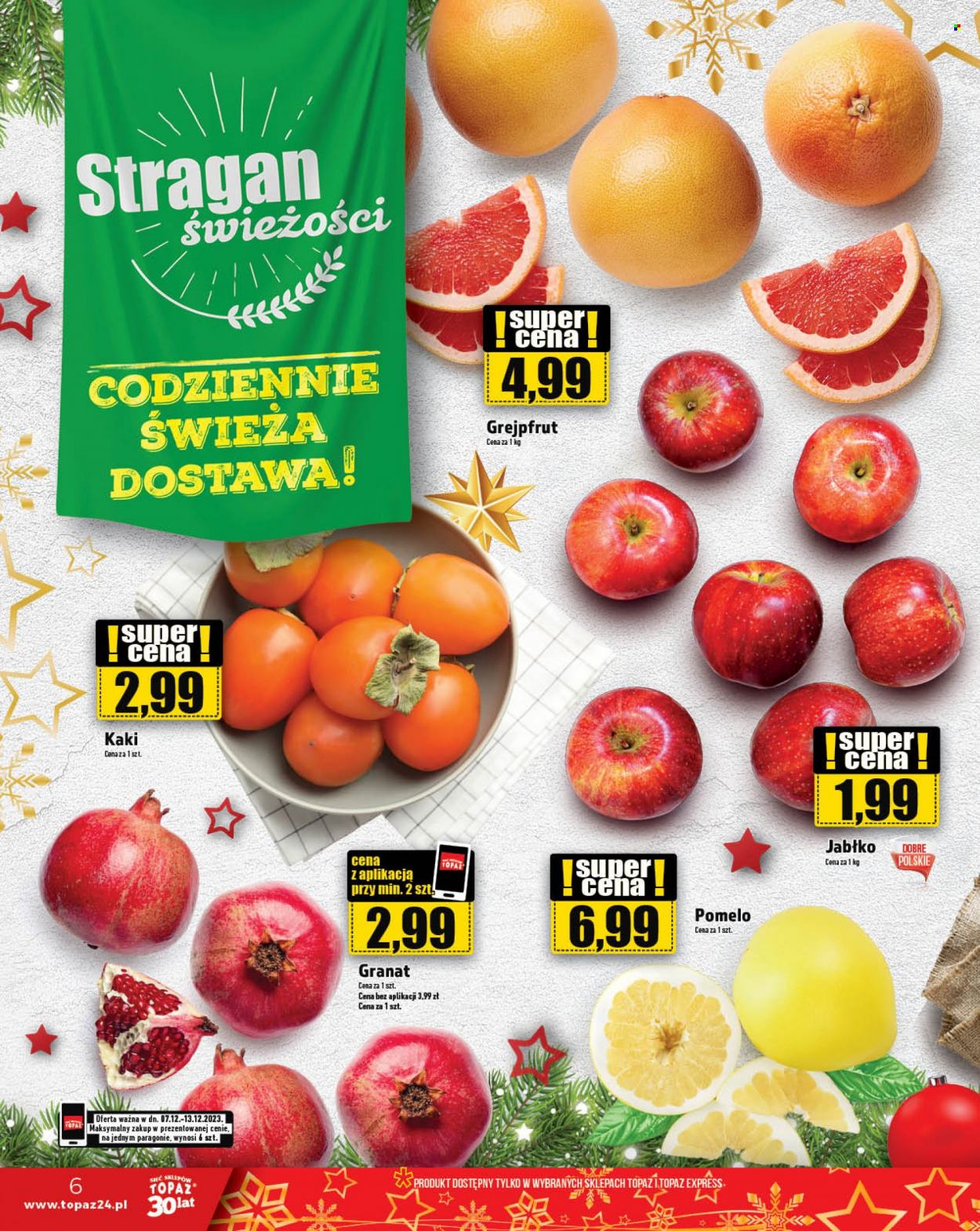 Gazetka Topaz - 7.12.2023 - 13.12.2023. Strona 6