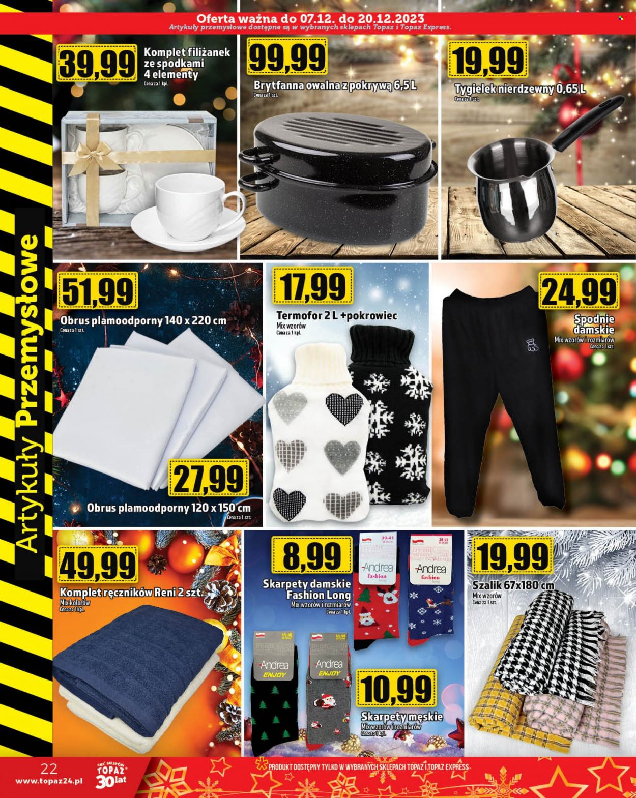 Gazetka Topaz - 7.12.2023 - 13.12.2023. Strona 22