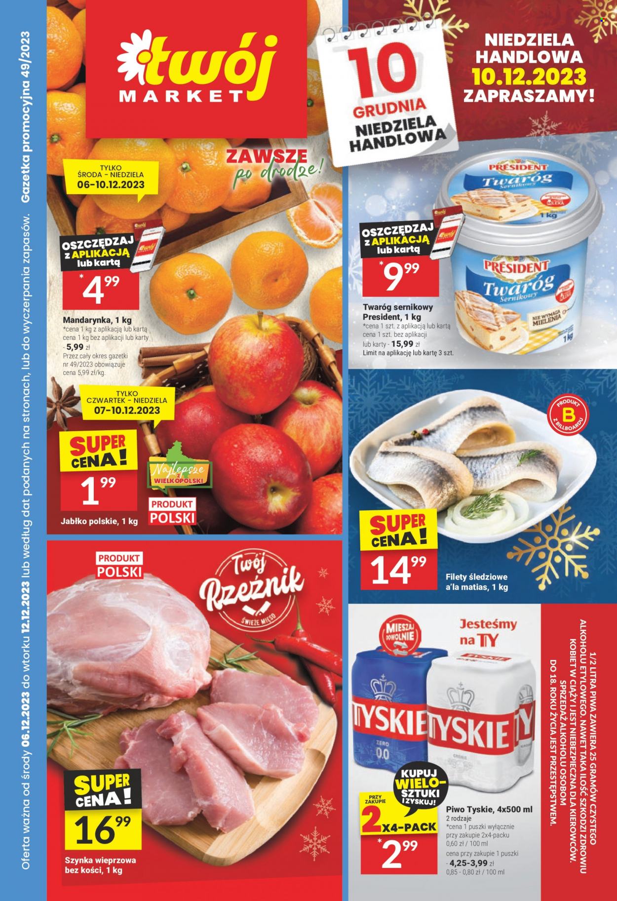 Gazetka Twój Market - 6.12.2023 - 12.12.2023. Strona 1