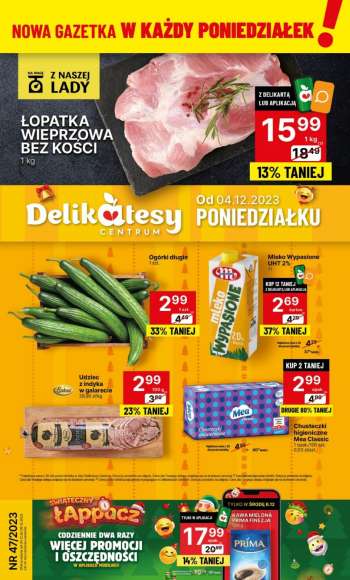 Gazetka Delikatesy Centrum - 4.12.2023 - 6.12.2023.