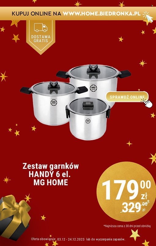 Gazetka Biedronka - 29.11.2023 - 24.12.2023. Strona 3